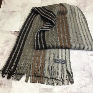 Men’s Knitted Stripe Scarf